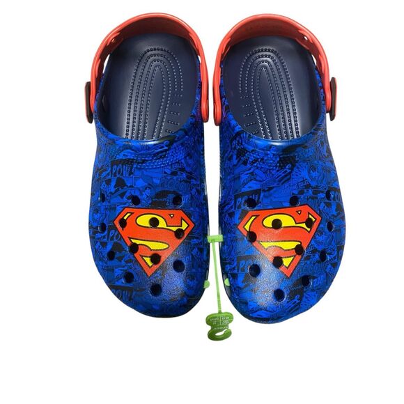 Crocs Superman Classic Clog Women’s 11 Men’s 9 NWT - Picture 3 of 5